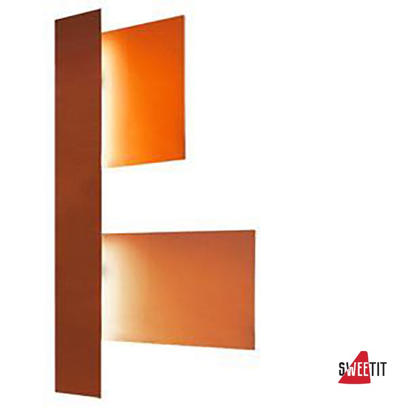 Светильник настенный FOSCARINI FIELDS 3 PARETE (39W) ARANCIO