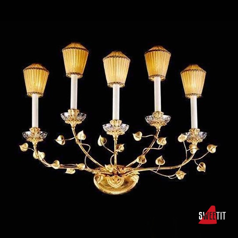Бра Beby Group Opera 2030/5A Gold Paint CUT CRYSTAL