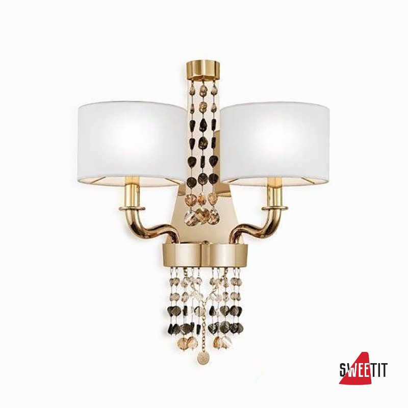 Бра Beby Group Butterfly 0191A02 Light gold 624 SW Silver Night