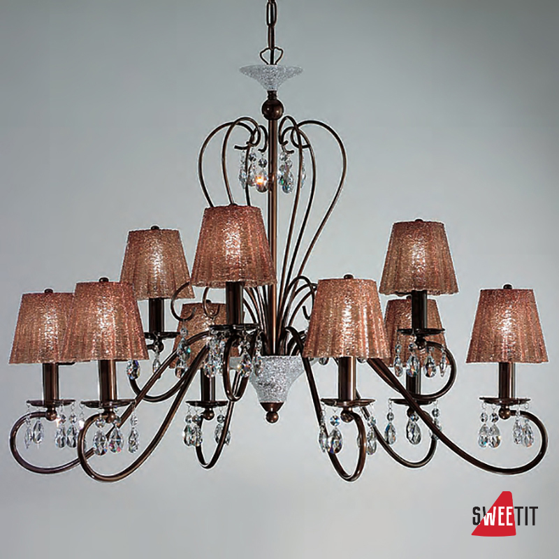 IDL Rossella 301/6+3 Polished brown V330/165/11