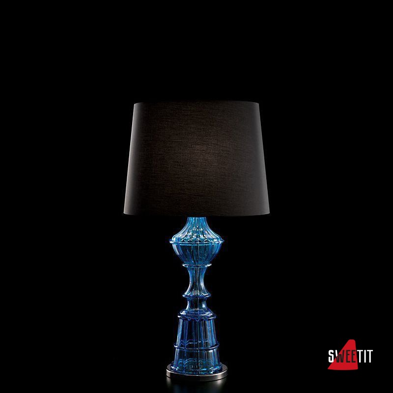 Настольная лампа Barovier&Toso Samurai 7052 Арматура CA/RR/IC/VA Абажур NN/BB/MM