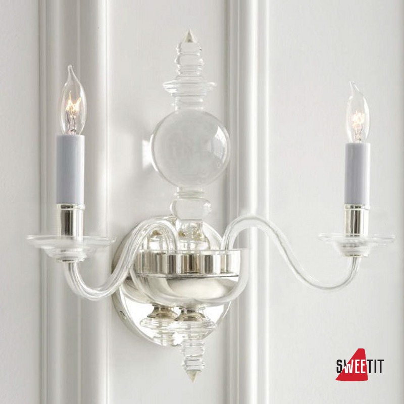 Бра Visual Comfort George II Double CHD 1155CG/PN