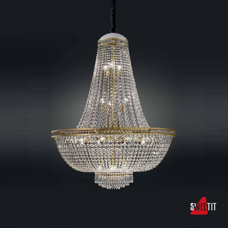 Люстра Italamp MEMORY 1030/100 Trasp./OA Glass