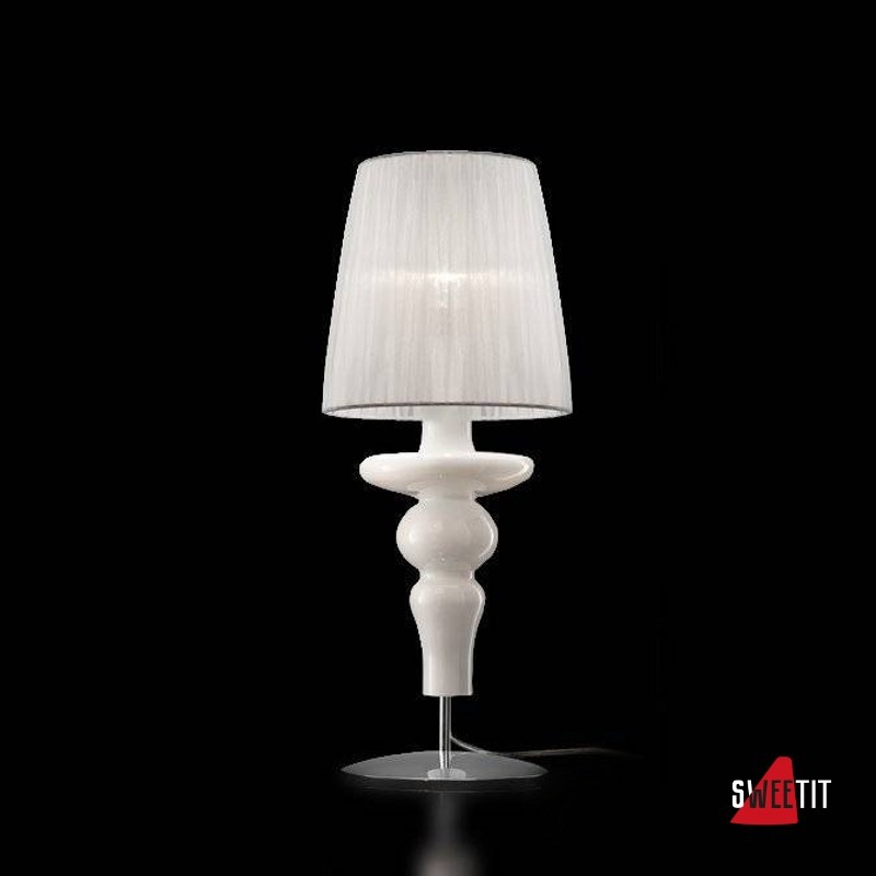Настольная лампа Evi Style Gadora Chic CO Chrome/White ES0620CO04BIAL