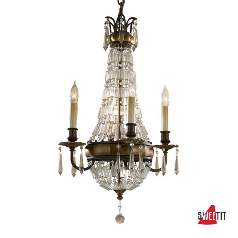 Хрустальная подвесная люстра Elstead BELLINI FE/BELLINI4