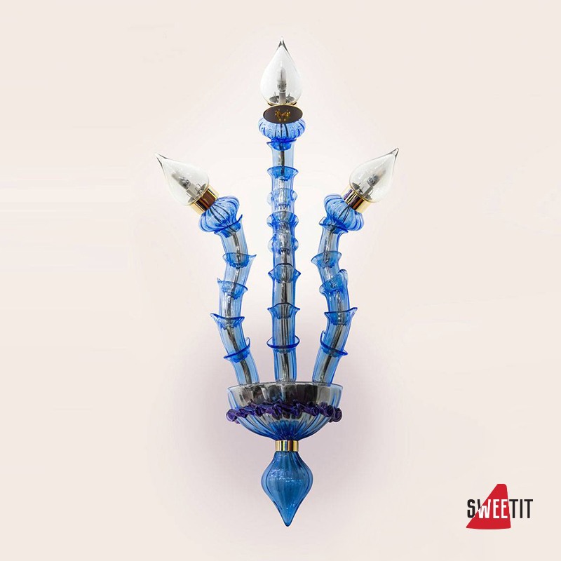 Бра Beby Group La fleur sauvage 7130A01 Sapphire White Pearled