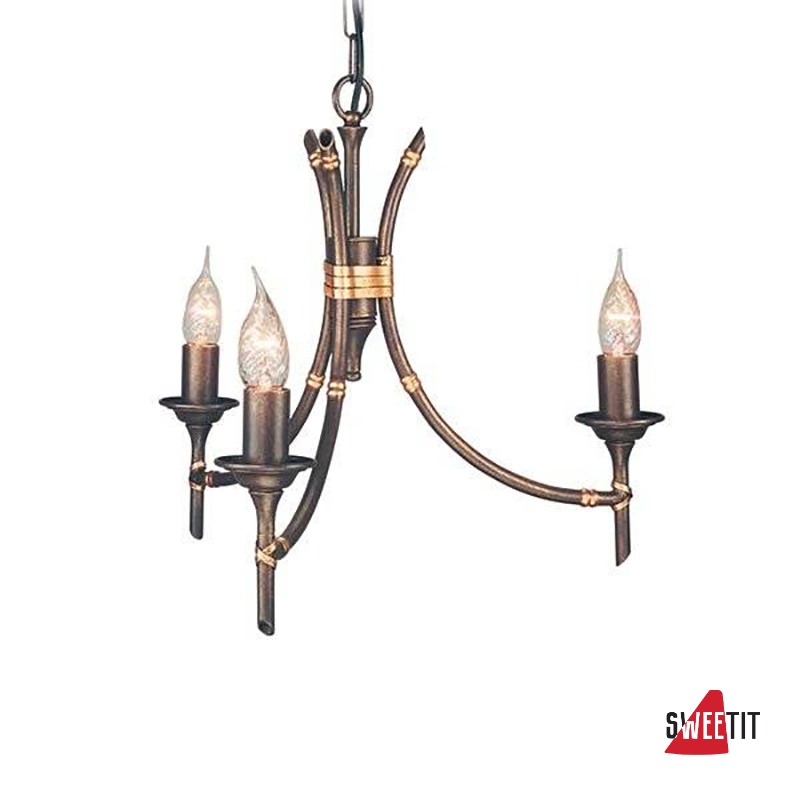Люстра Elstead Lighting Bamboo BB3 BRZ PATINA