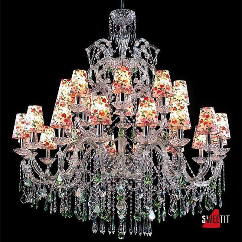 Люстра Beby Beby Rose 0130B03 Chrome F 1001 Swarovski Plaque
