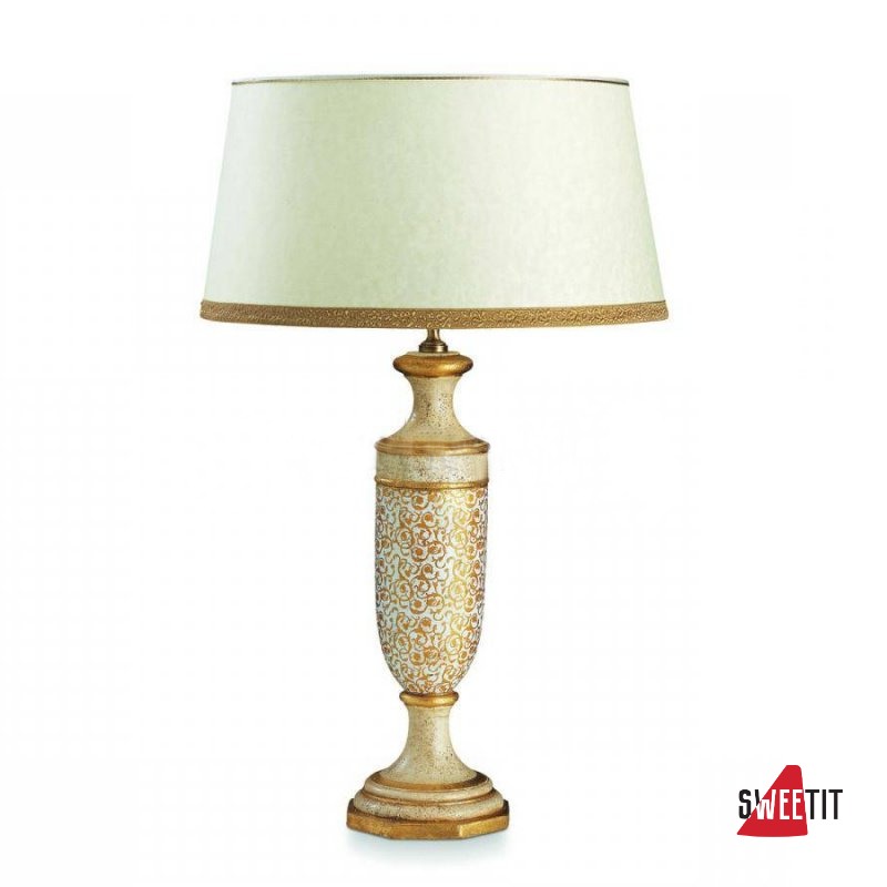 Настольная лампа LE PORCELLANE Oro Antico 02598
