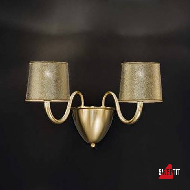 Бра IDL Grace 530/2A gold+gold