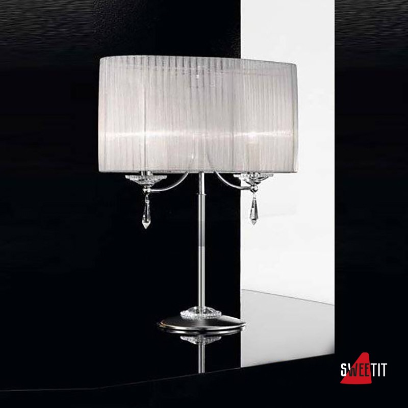 Настольная лампа IDL Fashion 9027/2L Chrome ice