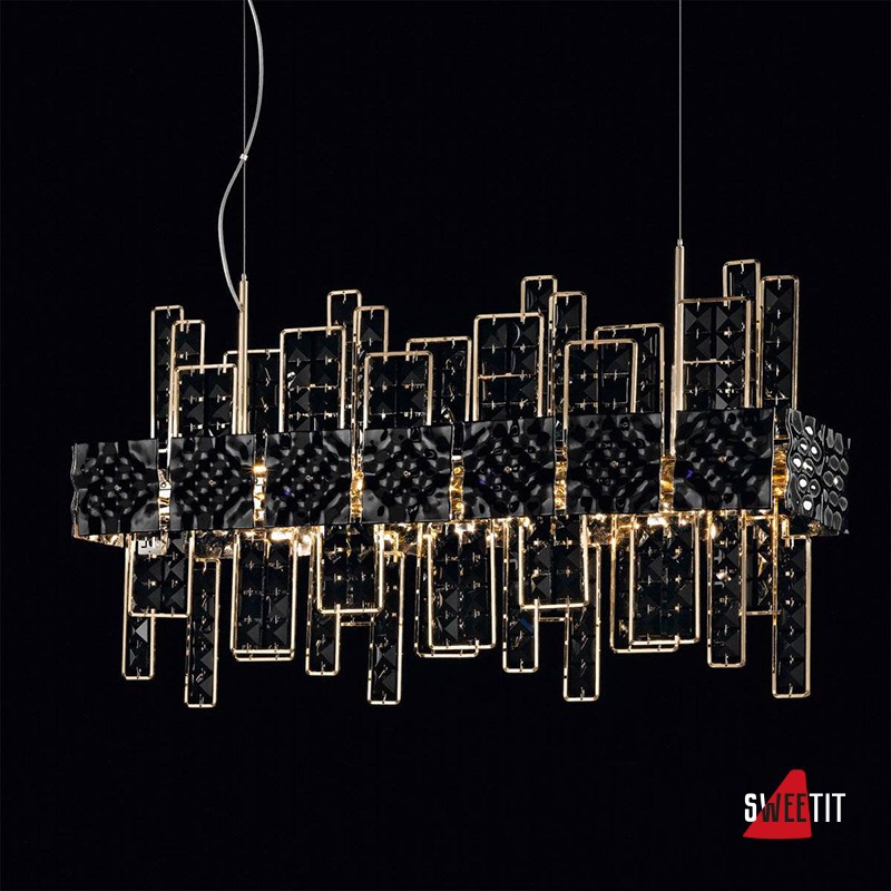 Подвесной светильник IDL Crystalline 494/12 black