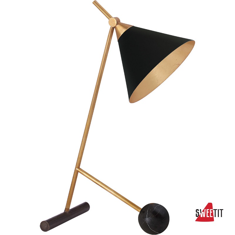 Настольная лампа Visual Comfort Cleo KW3410BZ/AB-BLK