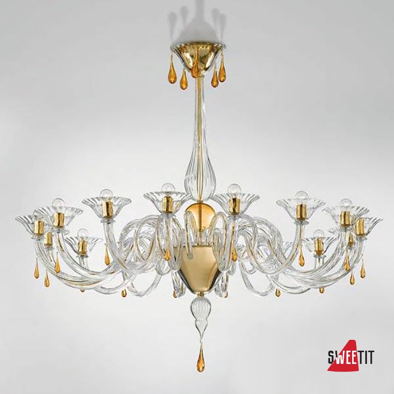 Потолочная люстра Sylcom Dolfin 1380/16 D CR.A