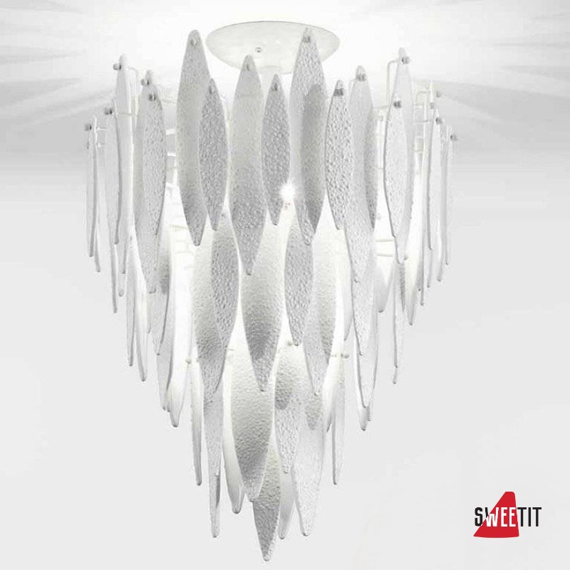 Потолочный светильник IDL Ice rain 507/10PF White