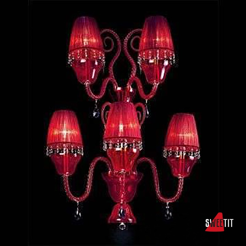 Бра Beby La Femme 7700A02 Chrome Red Sensuelle 280 Swarovski Almond
