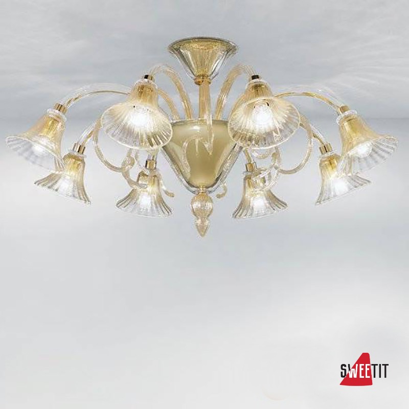 Потолочная люстра Sylcom Venier 1421/8 D CR.ORO