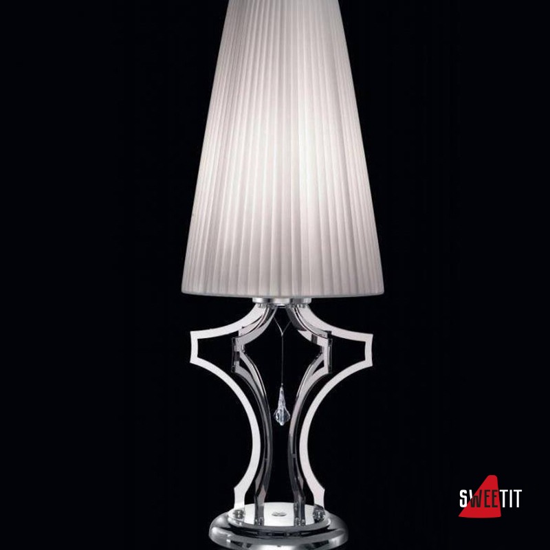 Настольная лампа Beby Prestige 0180L01 Chrome 024 Half Cut Plaque