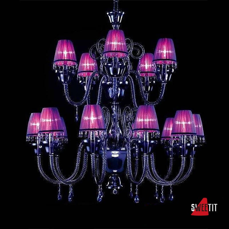 Люстра Beby La Femme 7700B05 Chrome Violet 389 SW Blu Violet