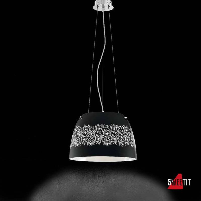 Подвесной светильник Renzo Del Ventisette Shine S 14368/40 Nero
