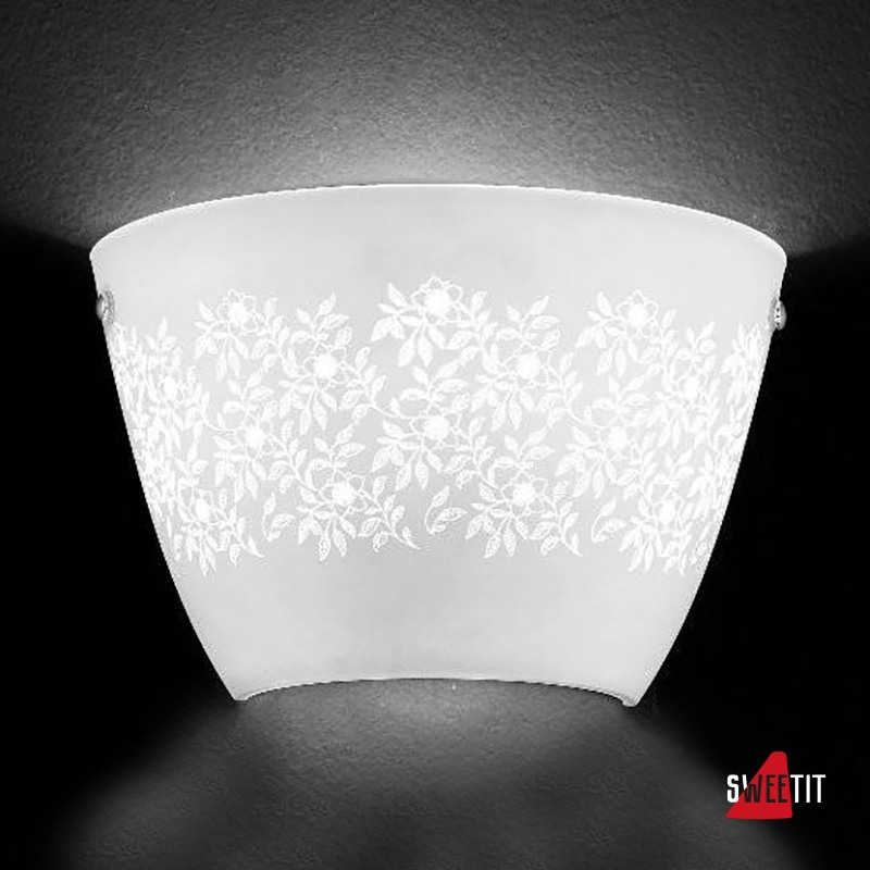Настенный светильник Renzo Del Ventisette Shine A 14368/1 Bianco