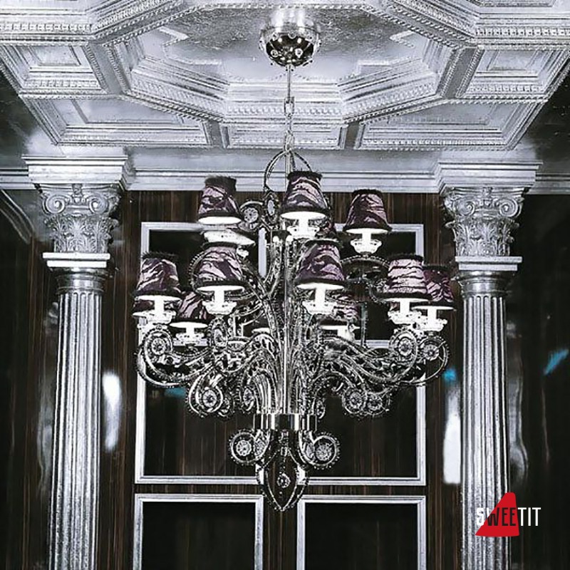 Люстра NON SOLO LUCE SILVER LIGHTING Sharon