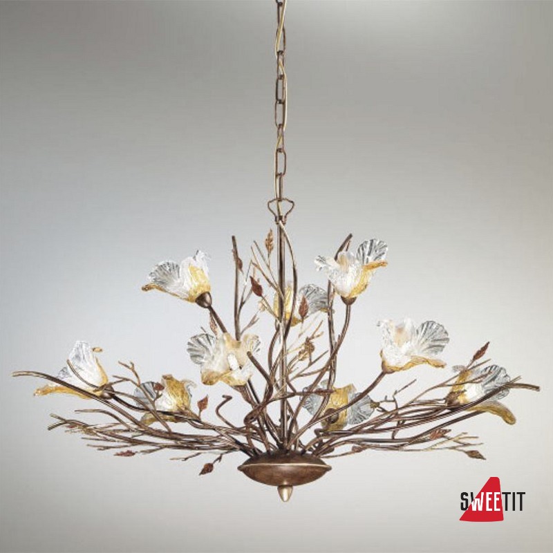 Потолочные светильники IDL Orchidea 260/6+3 в Москве купить в Sweetit.ru