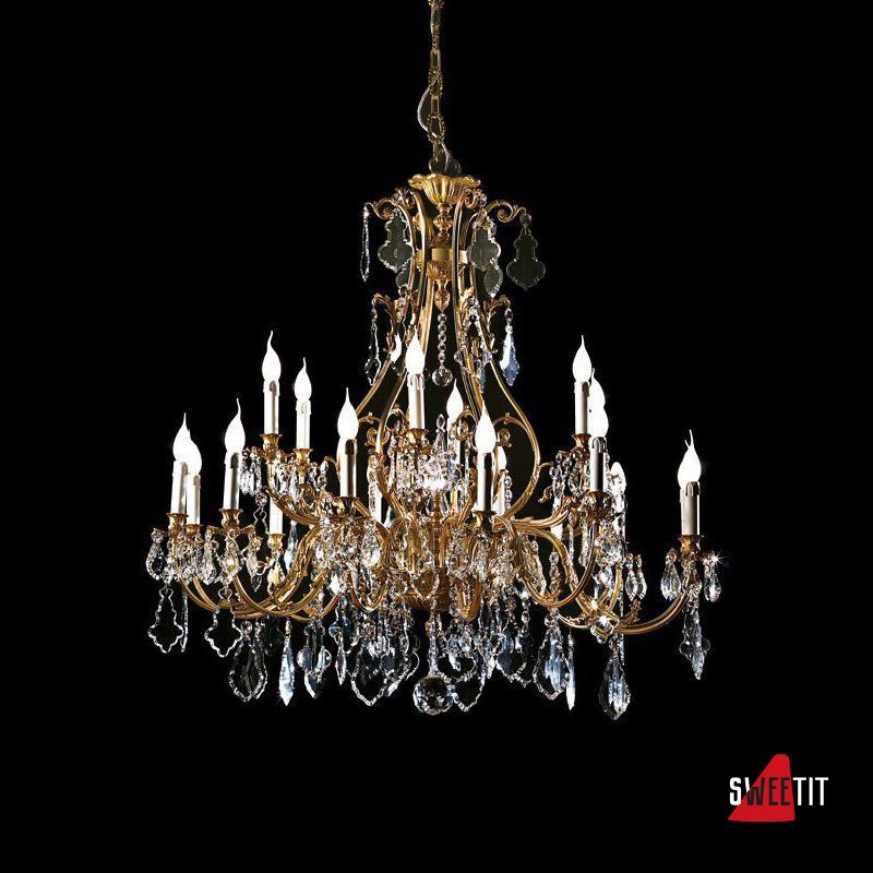 Люстра Non Solo Luce Crystals Collection Kerima CH-18 PG