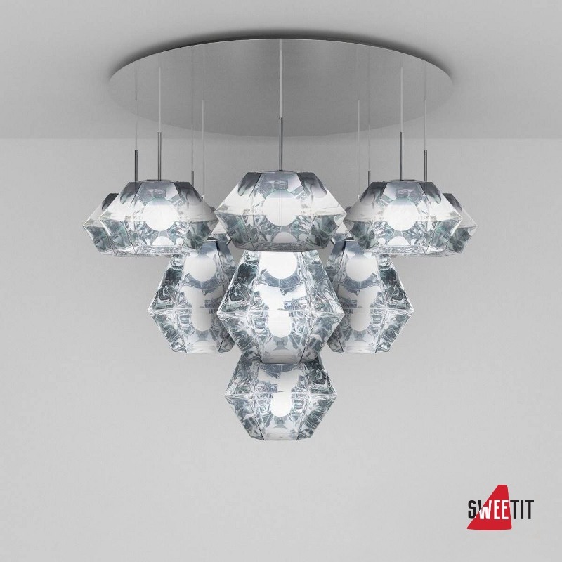 Подвесной светильник Tom Dixon Cut CTMS01CH-PEUM1