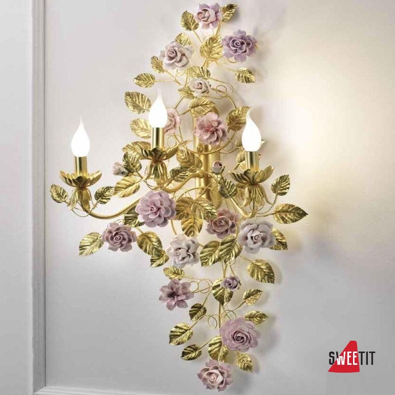 Бра Villari Roses Wall Light 4000454.200