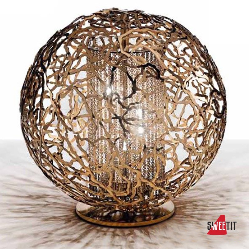 Настольная лампа IDL Weave 511/4L dark bronze