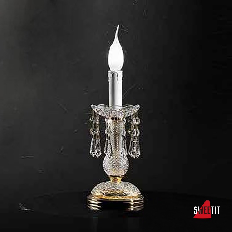 Настольная лампа Beby Group Crystal 300/1L Light gold CUT CRYSTAL