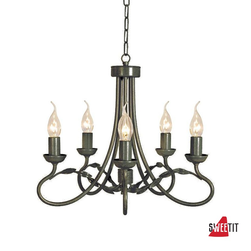 Люстра Elstead Lighting Olivia OV5 BLK/GOLD