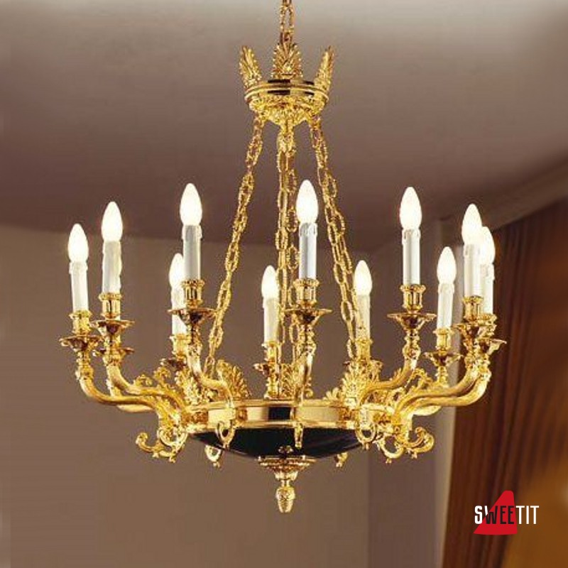 Люстра Non Solo Luce Vintage Collection Maxime CH-12 G