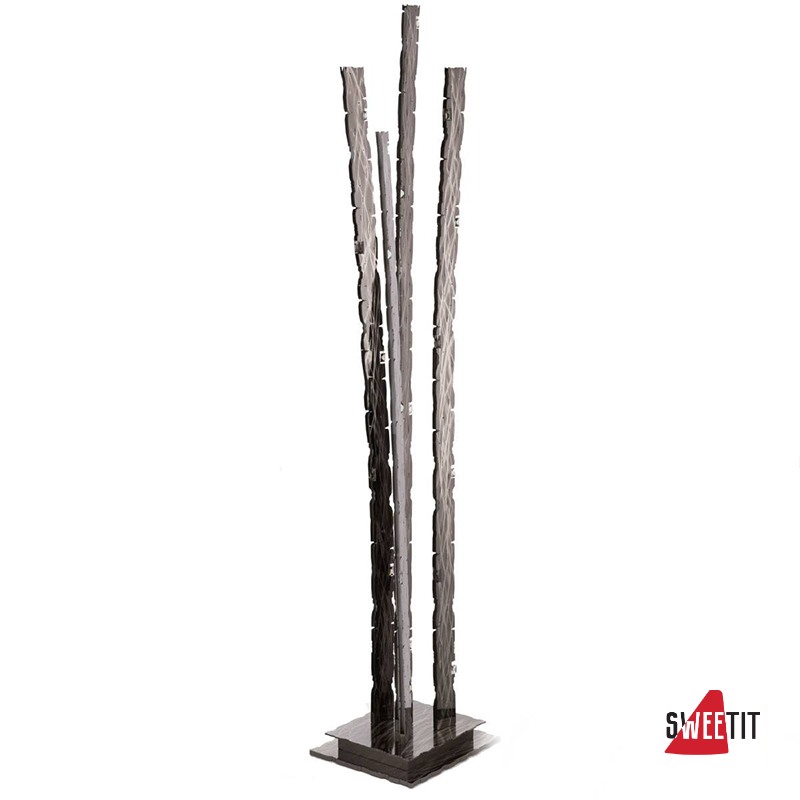Напольный светильник IDL Castle 602/4P striated black nickel