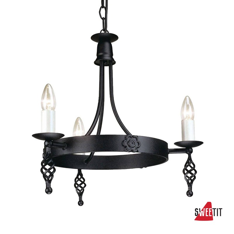 Люстра Elstead Lighting Belfry BY3 BLACK