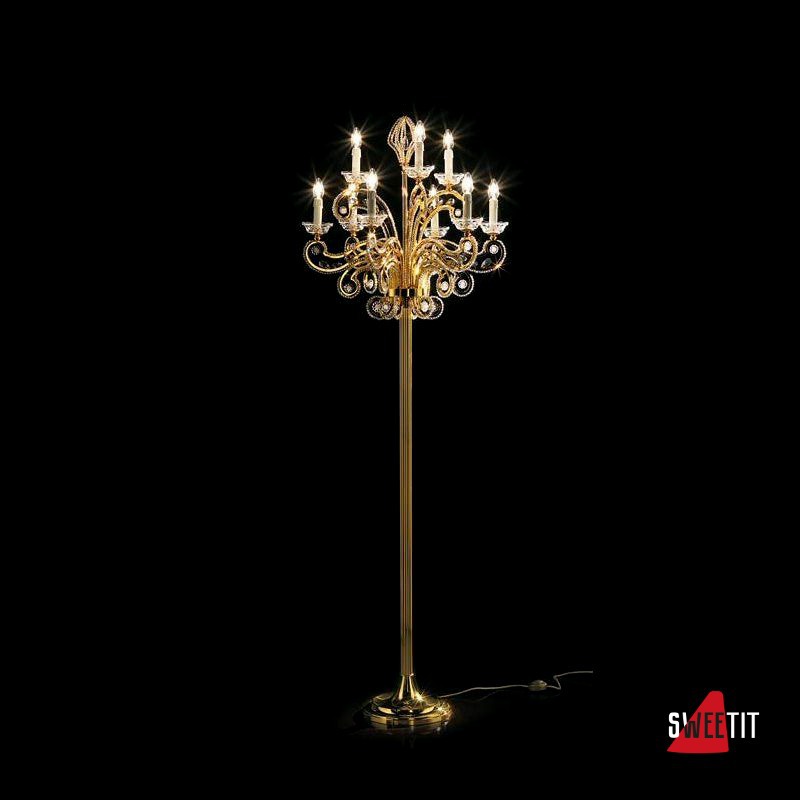 Торшер Non Solo Luce Crystals Collection Sharon FL-09 G