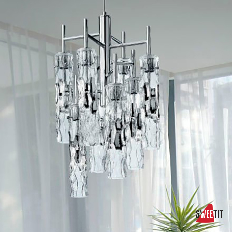 Люстра IDL Bamboo 423/8 Chrome