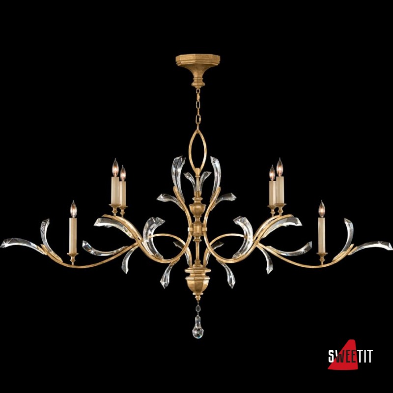 Люстра FINE ART LAMPS Beveled Arcs Gold 761840