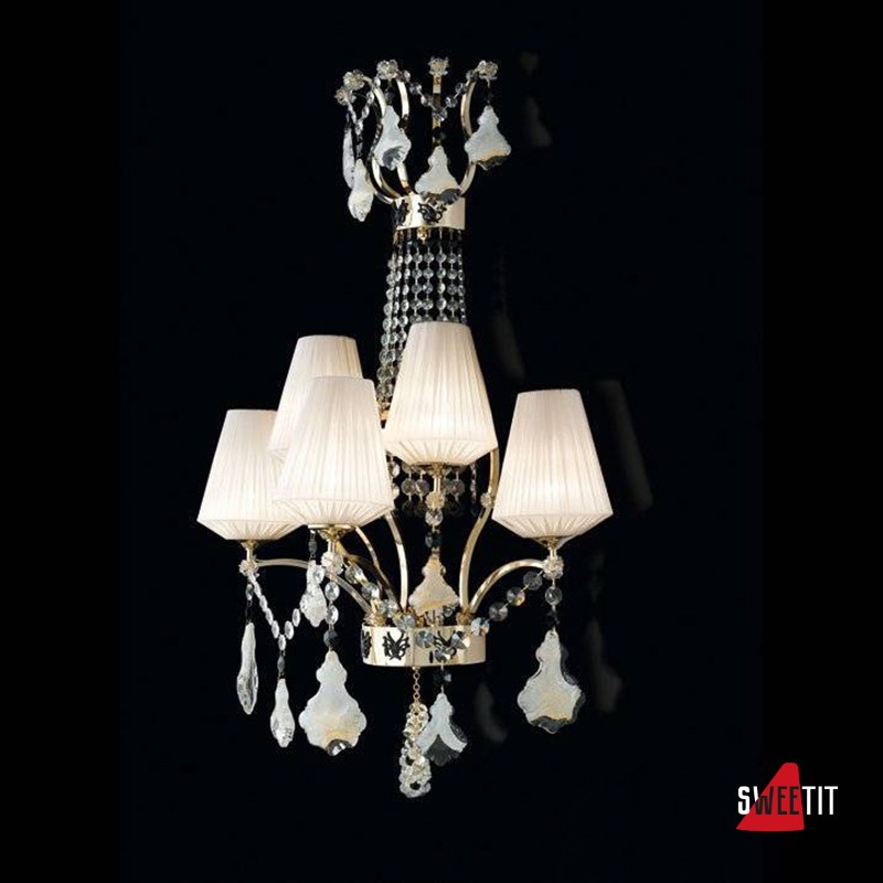 Бра Beby Group Charming beauty 0250A03 Light gold White White gold leaf