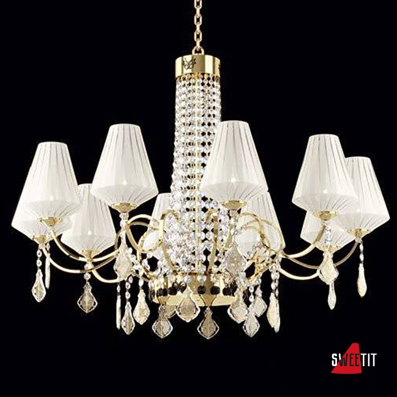 Люстра Beby Group Charming beauty 0250B04 Light gold White White gold leaf