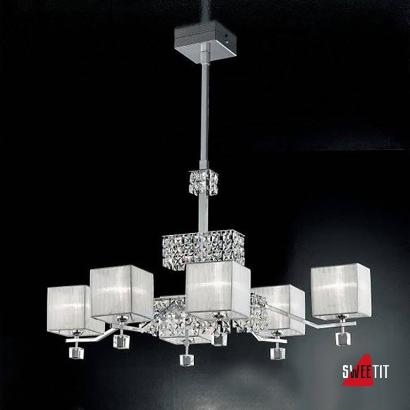 Люстра IDL Mary 387/6R White Transparent