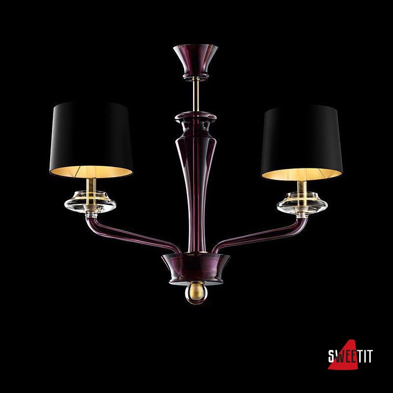 Люстра Barovier&Toso Saint Germain 7060/7061/7062/7063 Арматура VI/BW/VA/IC/LQ/CC Абажур NN/BB/BO