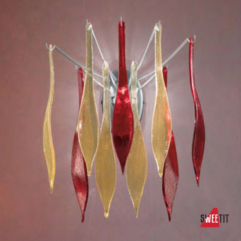 Бра STILLUX Glassis 1296-A5-OR