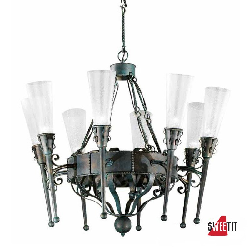 Люстра MM Lampadari Fiaccole 6231/8 V0007