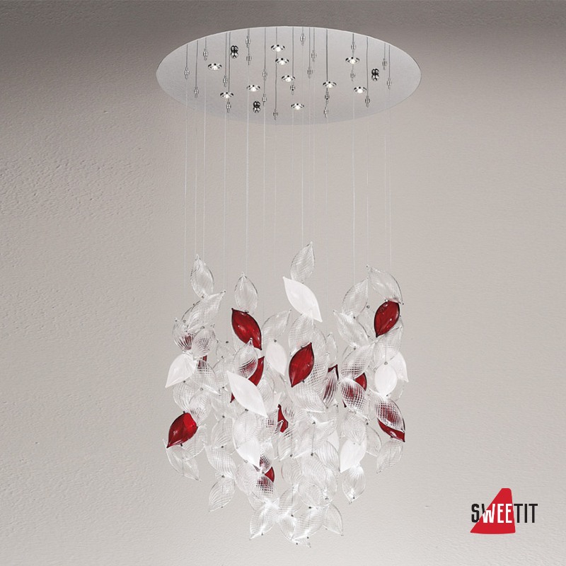 Светильник подвесной GLASS AND GLASS MURANO CHICCHI SOFFIATI 4000_S2 07_08_09