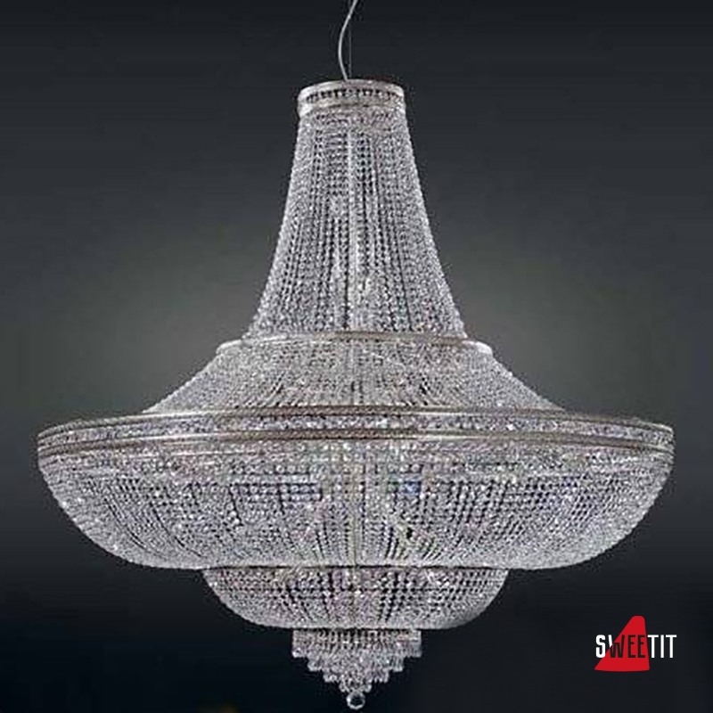 Люстра Italamp 1020/144 Nickel / SW Elements