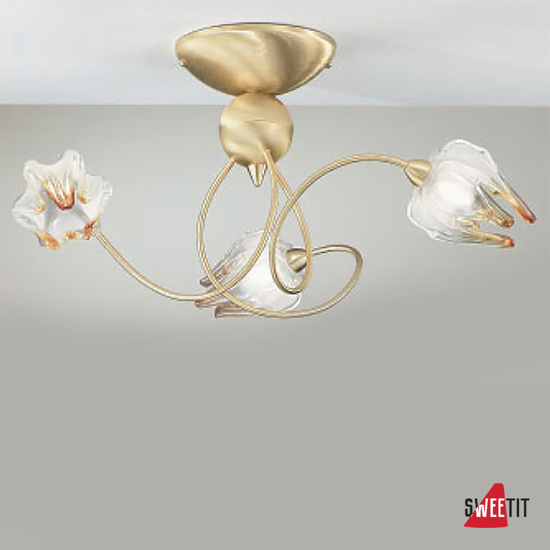 IDL Medusa 266/3PF Brushed gold V286/146/22