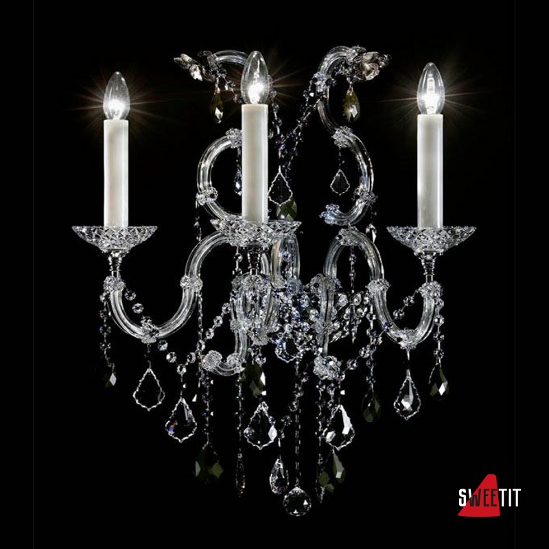 Бра BEBY QUEEN OF ROSES 9000/3+3A Black