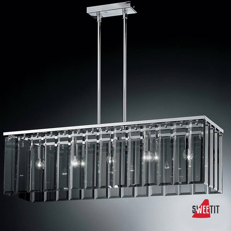Подвесной светильник IDL Roma 359/5S chrome + GREY